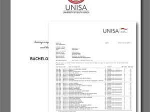 South Africa Diploma With Transcript