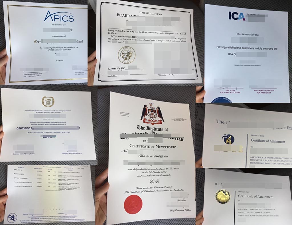 buy fake certificate online