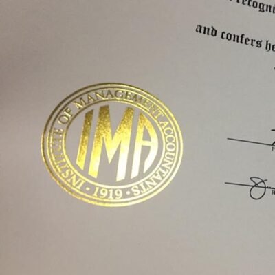 Real Raised Gold Seal